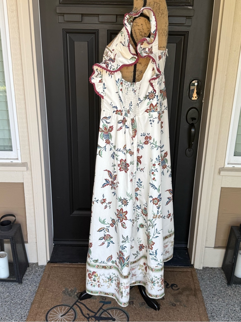 Tuckernuck x Studio McGee Nora Dress XXXL Floral Cottagecore Prairie Maxi NWT - Picture 9 of 11